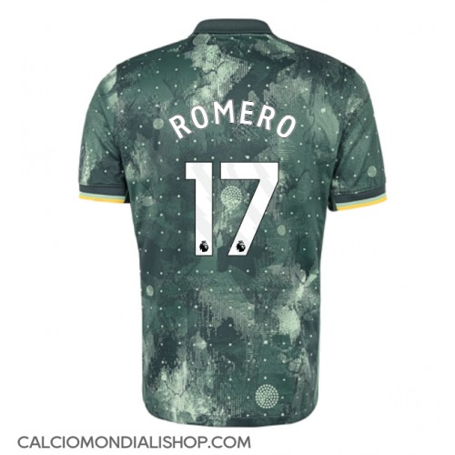 Maglie da calcio Tottenham Hotspur Cristian Romero #17 Terza Maglia 2024-25 Manica Corta